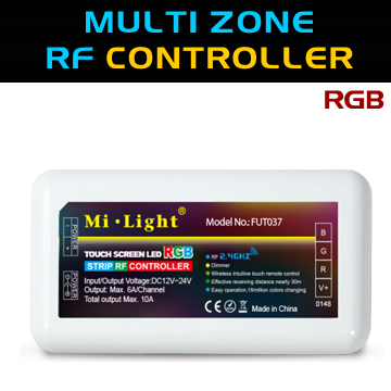 Mi Light Multi Zone RGB Controller