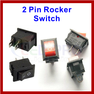 2 Pin Rocker Switch