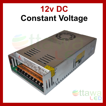 LED Driver Power Supply DC 12V 29A 350W cUL Listed - Ottawa LED